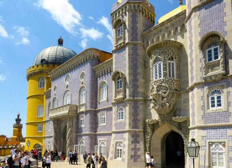 Pena Palace, Sintra, Portugal.