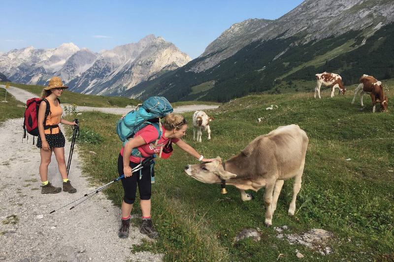 Hiking Across The Karwendel Mountain Range
