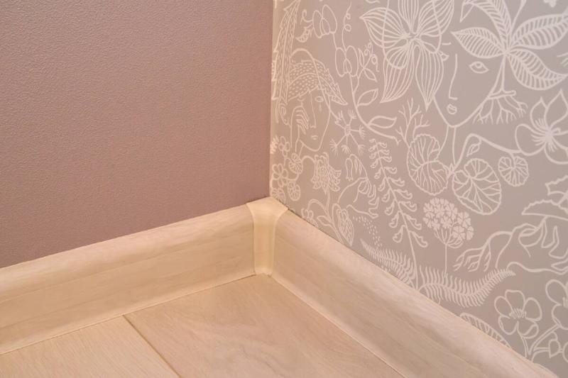 Corner of bathroom. 