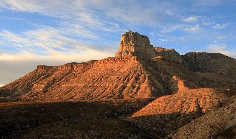 The Guadalupe Mountains.