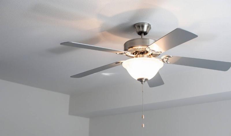 A ceiling fan.