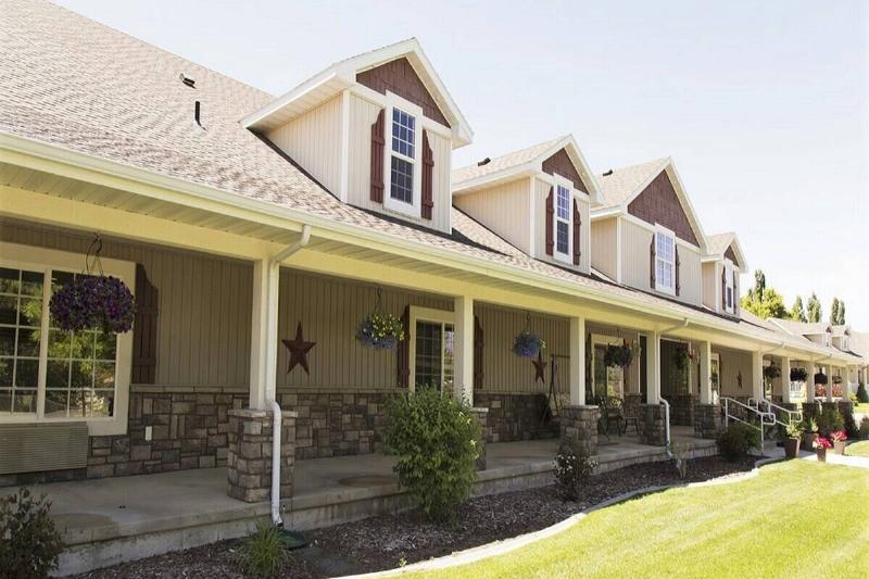 Exterior of the Gables of Pocatello Assisted Living and Memory Care facility