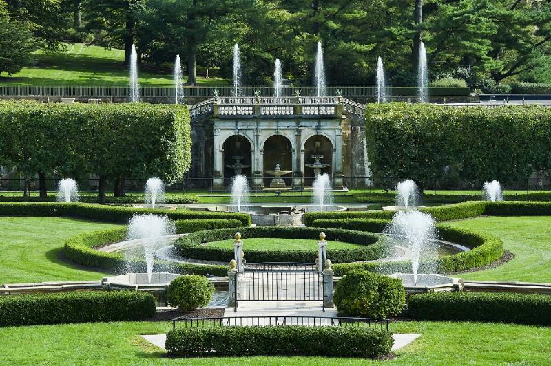 Main fountain garden, Longwood Gardens.