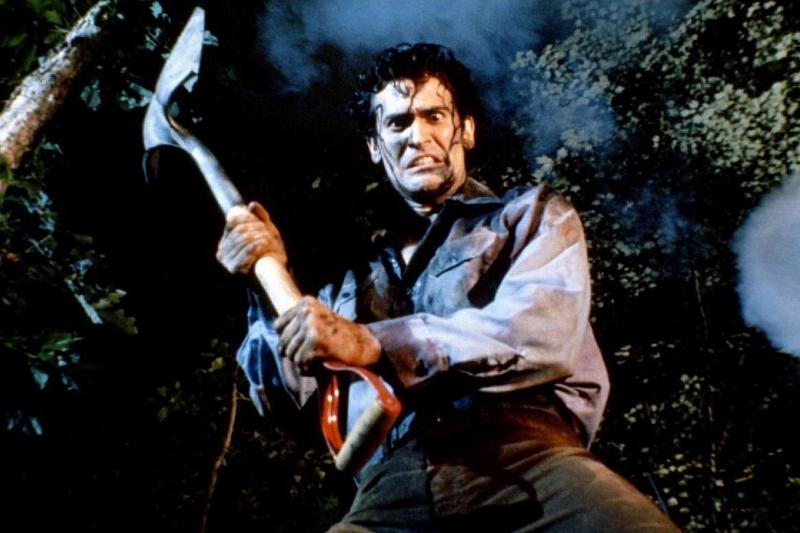 Bruce Campbell as Ash in 'Evil Dead II'
