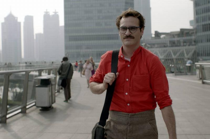 Joaquin Phoenix as Theodore in 'Her'