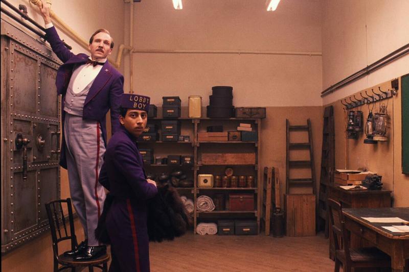 Ralph Fiennes and Tony Revolori as M. Gustave and Zero in 'The Grand Budapest Hotel'