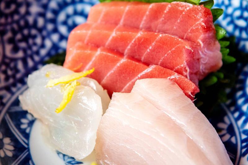 Sashimi in a bowl