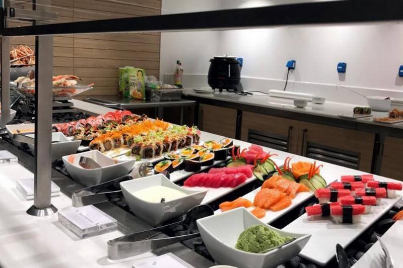 View of a sushi bar