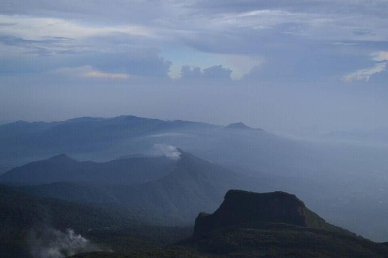 Storm clouds over Bogor. 