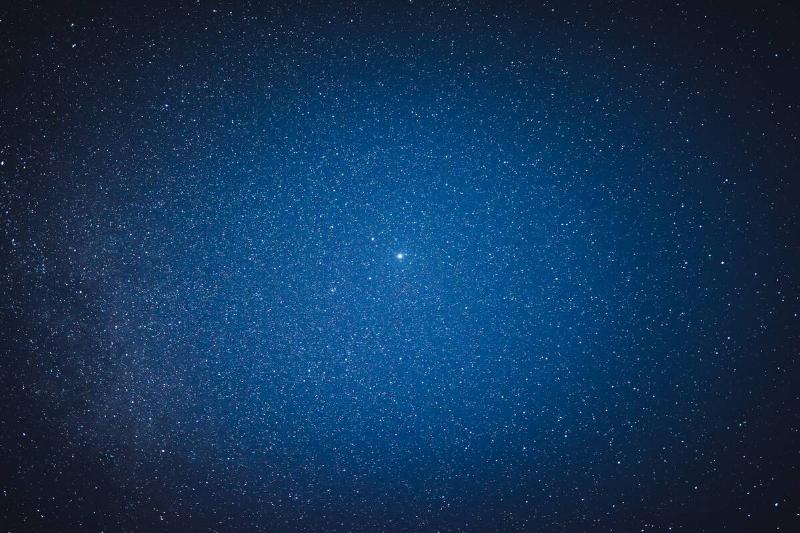 A sky full of stars. 