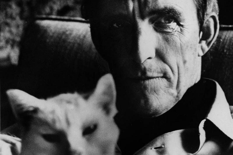 Peter Matthiessen poses for a photograph in Washington, DC on December 13, 1978.