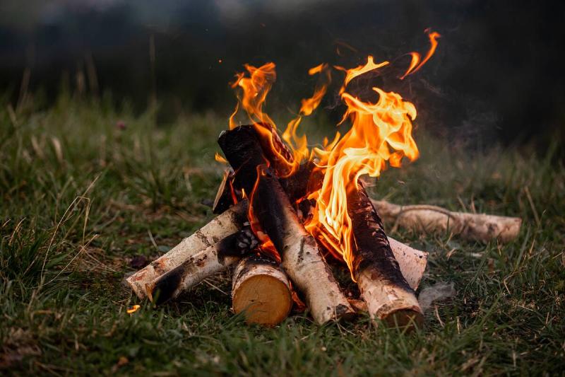 A bonfire. 