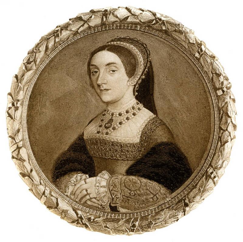 Catherine Howard, fifth wife and Queen of Henry VIII, (1902).