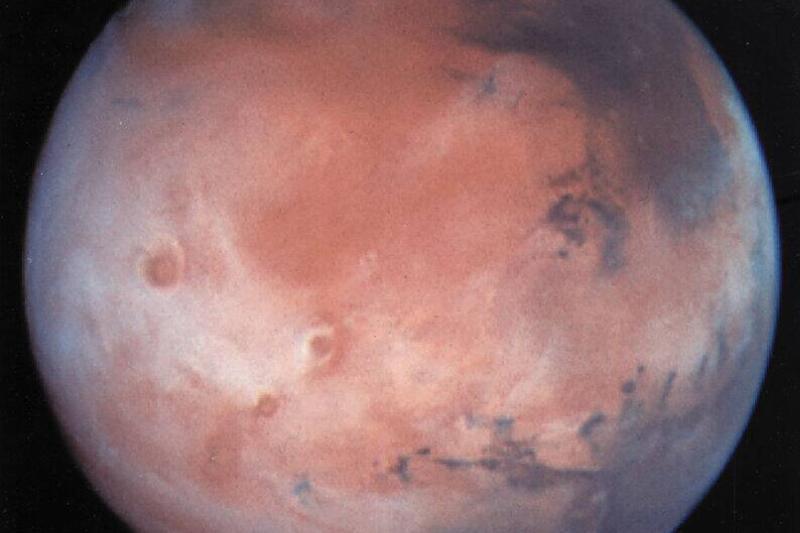 Mars, as seen from the Hubble Space Telescope, 1997.