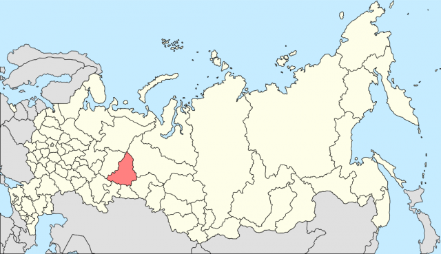 Beryozovsky is in the Sverdlovsk Oblast in Russia