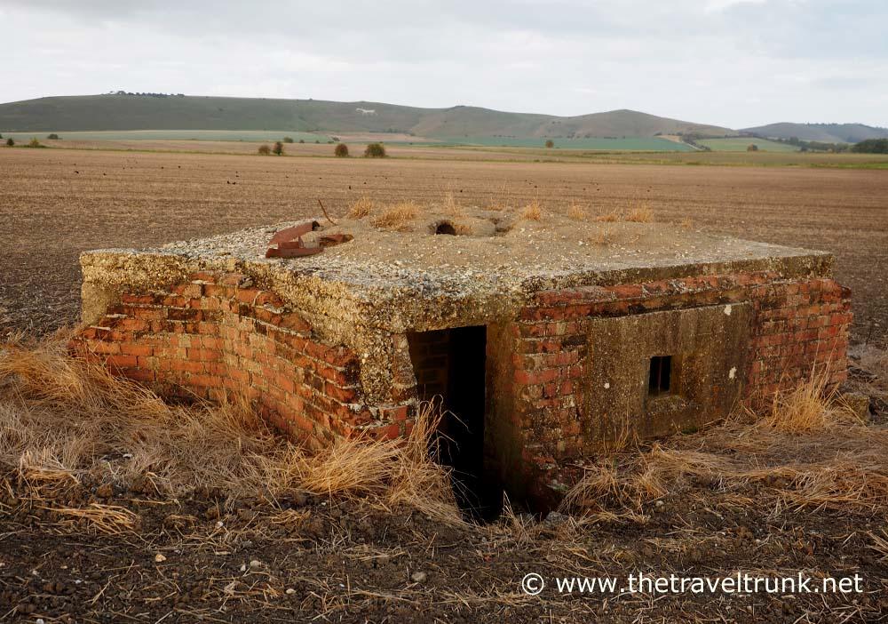 A World War II pillbox that was built to defend the GHQ Line in 1940.