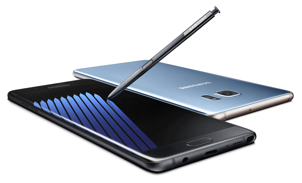 Contact samsung if you need to use their Galaxy Note 7 replacement programme
