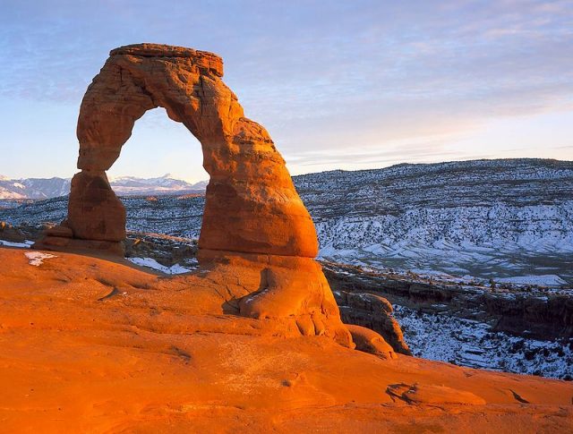 Utah – the he famous Delicate Arch