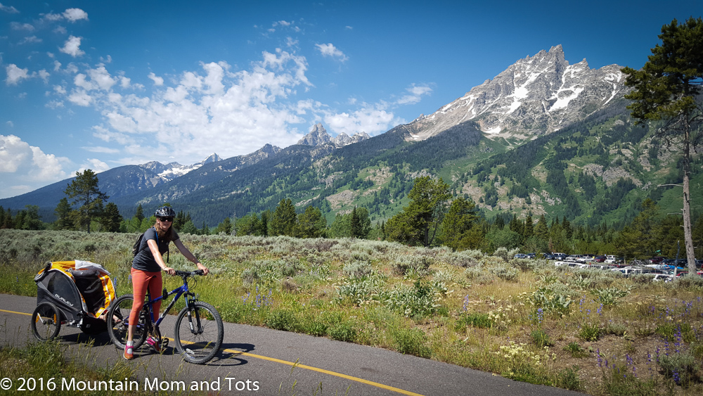 Biking in Grand Teton