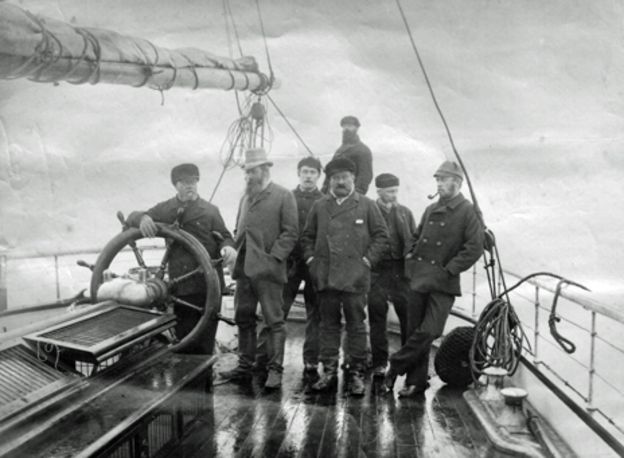 He was one of the most intrepid explorers of the 19th Century, leading five expeditions to the Arctic and surviving for 10 months after his ship was crushed between two ice floes. But 100 years after his death, Benjamin Leigh Smith is now largely forgotten. The crew of the Eira (Benjamin Leigh Smith, second left)