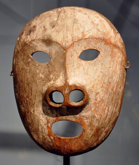 Yup’ik sea lion mask, Alaska, Kuskokwim mouth; wood, painted Museum Rietberg, Zurich; donation of Eduard von der Heydt, inv.#