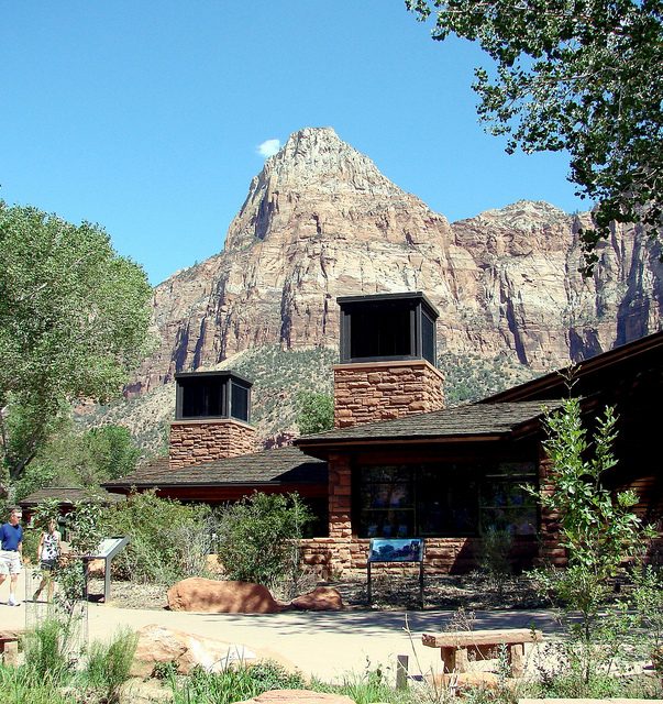 Zion National Park, Welcome Center, UT – Author: Don Graham – CC BY-SA 2.0