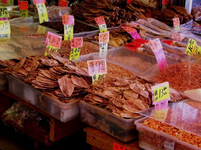 Exploring a street market is a great way to introduce your kids to the different foods and culture