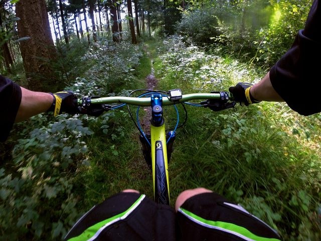 Mountain biking is one of the best ways to explore new places.