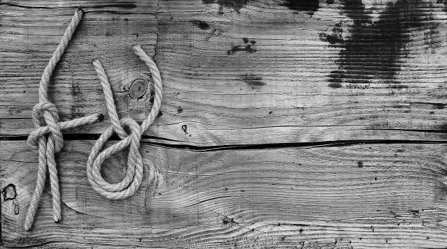 Practice tying different types of basic knot so you have the right knowledge for any knotty situation