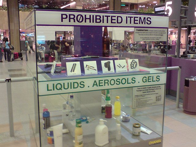 Prohibited items! – Author: Karl Baron – CC BY 2.0