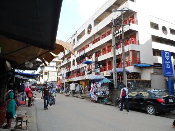 Main Market, one of the largest markets in West Africa. Photo credit