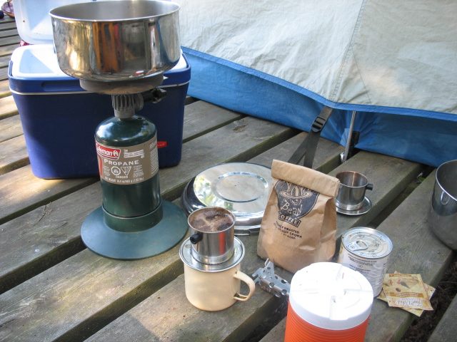 Gourmet Camp Coffee. Photo credit