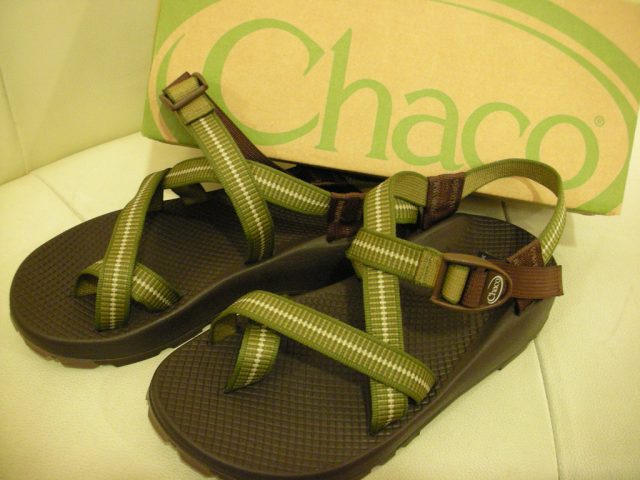 Chaco sandals. Photo credit