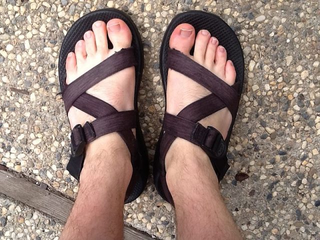 Chaco Z/1 sandals. Photo credit