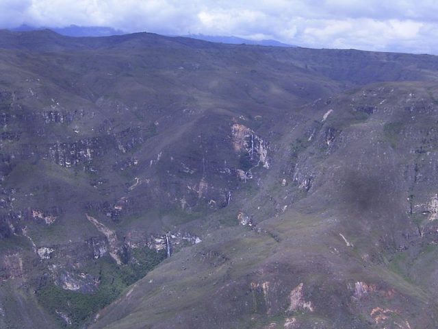 Beautiful waterfalls from one of the many viewpoints in Huancas. Photo credit
