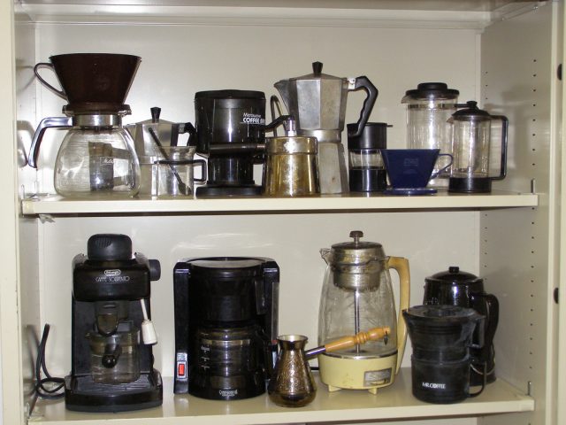 Coffee makers. Photo credit