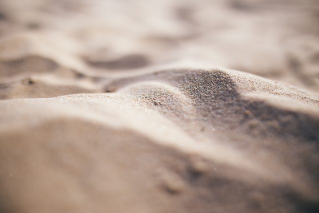 Regular old sand, or quicksand?