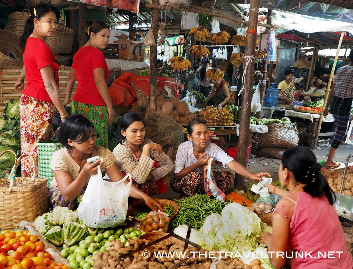Food influences from India China and Myanmar.