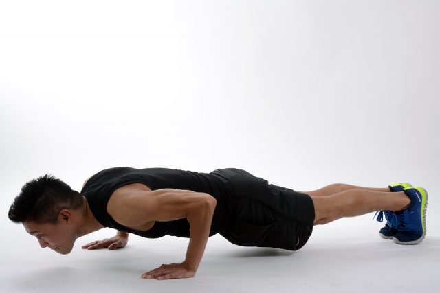 Pushups are a great way to balance out all the pulling you do climbing.