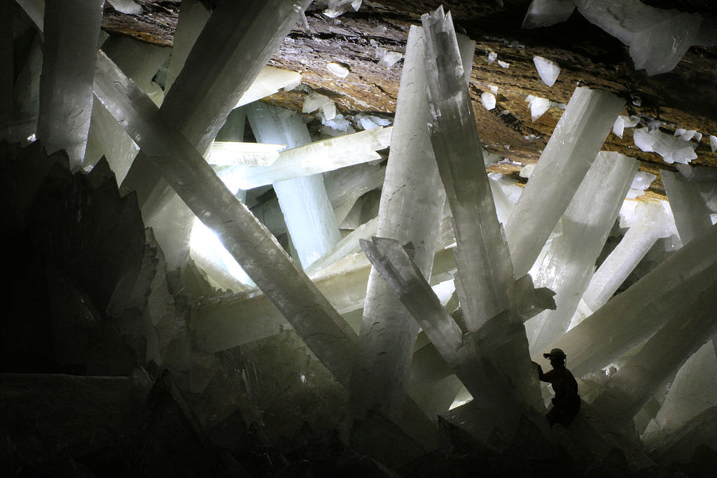 Cave of crystals, Mexico Photo Credit