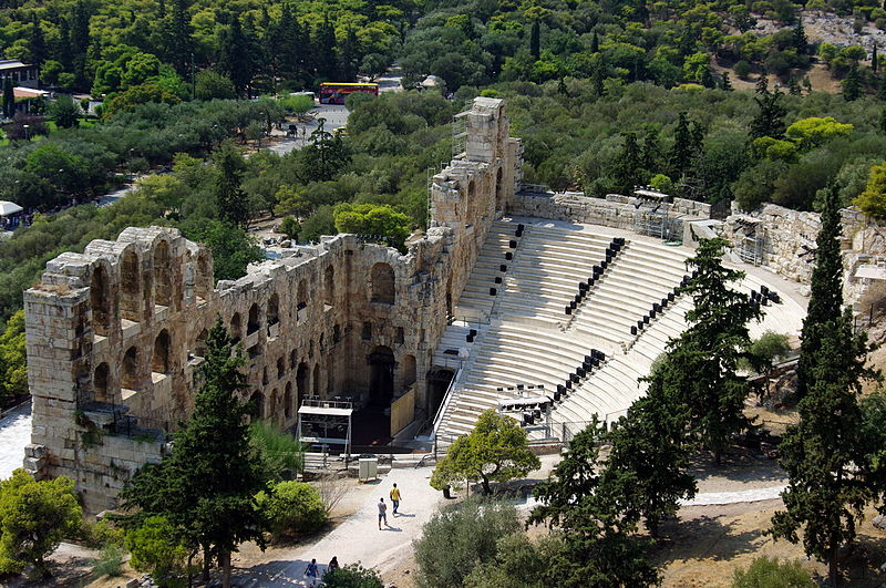 Odeon theater, Athens, Greece