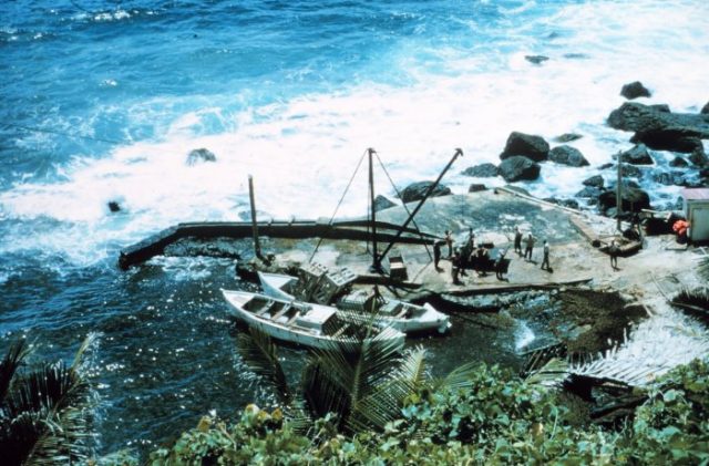 Bounty Bay in the 1970s