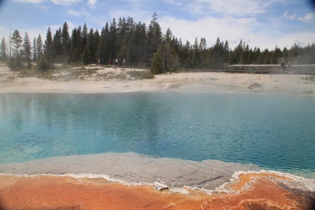 Hot springs are a great choice for a first backpacking trip