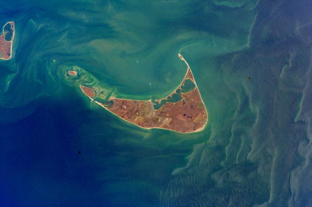 Satellite view of Nantucket