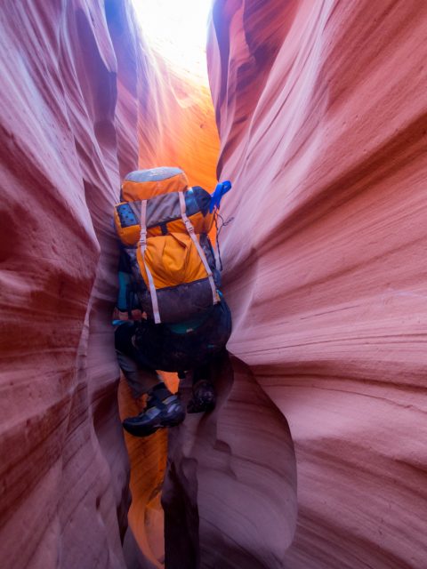 You’ll never forget the color and texture of a sandstone slot canyon. Photo Credit