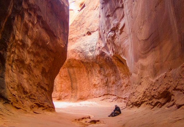 The incredible finale of a Utah sandstone canyon. Photo Credit