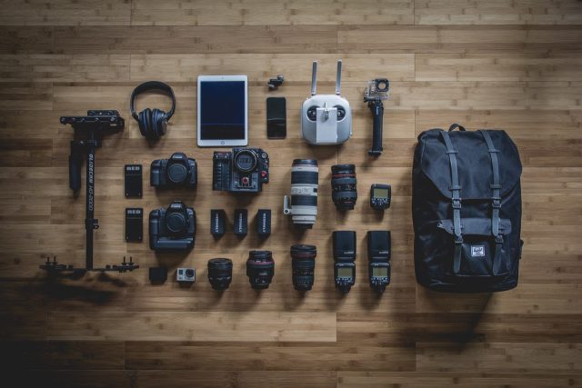 The nice thing about carrying your camera in a backpack is that you have plenty of room to store lenses and other gear as well.