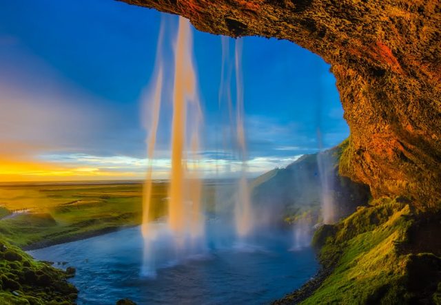 If you're in another part of the world there are some amazing falls like Seljalandsfoss in Iceland