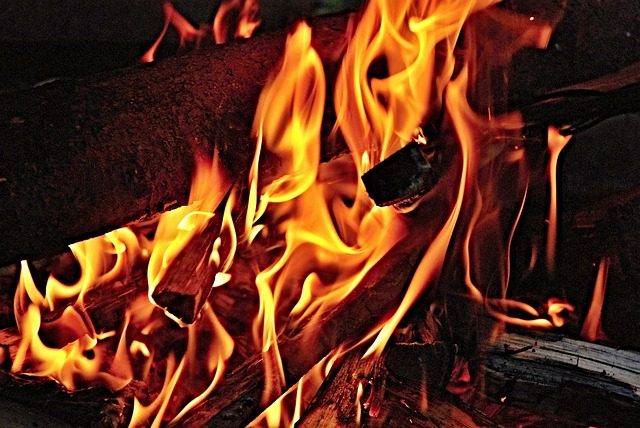 Vegetable oil can boost the power of your fire