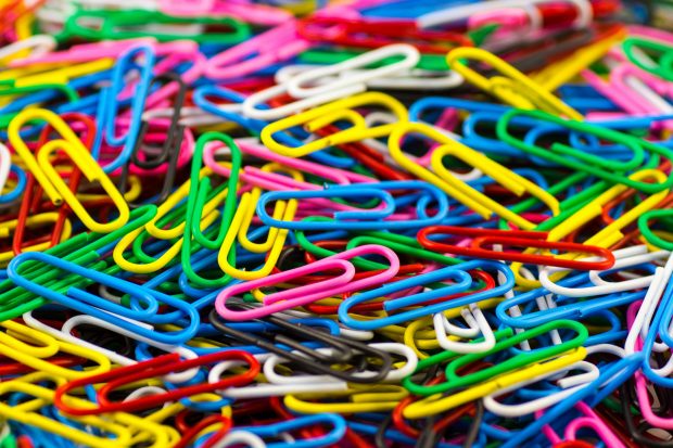 Paperclips can be used for many things.